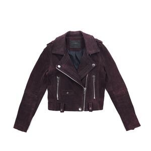 BLANK NYC Suede Moto Crop Jacket 90s Biker Y2k Boho Downtown Girl Rock Chic Edgy